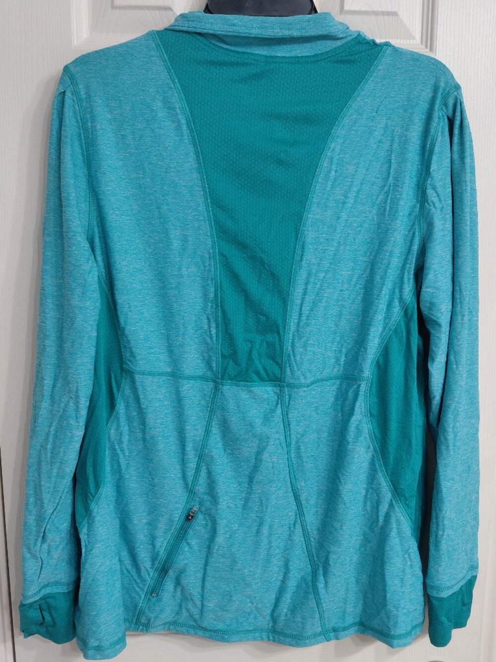 Turquoise Athletic Pull-Over - Picture 2 of 2